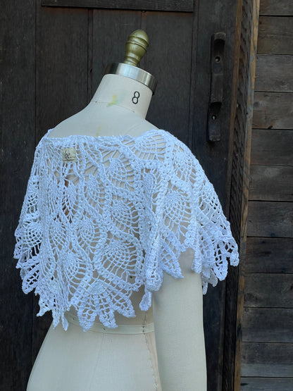 Donna Hand Crochet Poncho