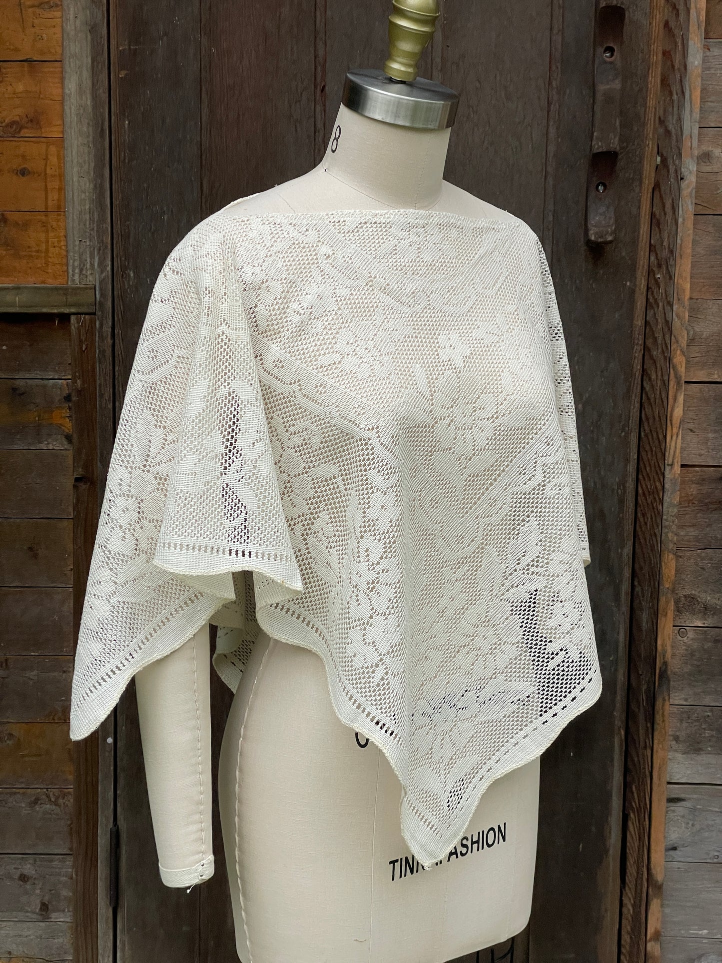 Vintage Lace Poncho