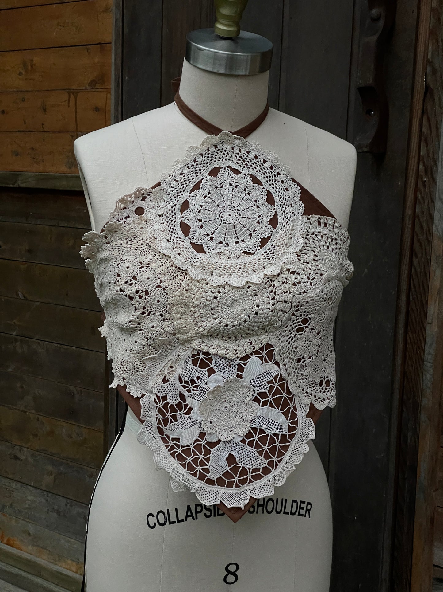 Aimee Top Vintage Doily