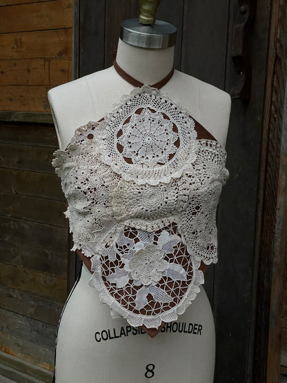 Aimee Top Vintage Doily