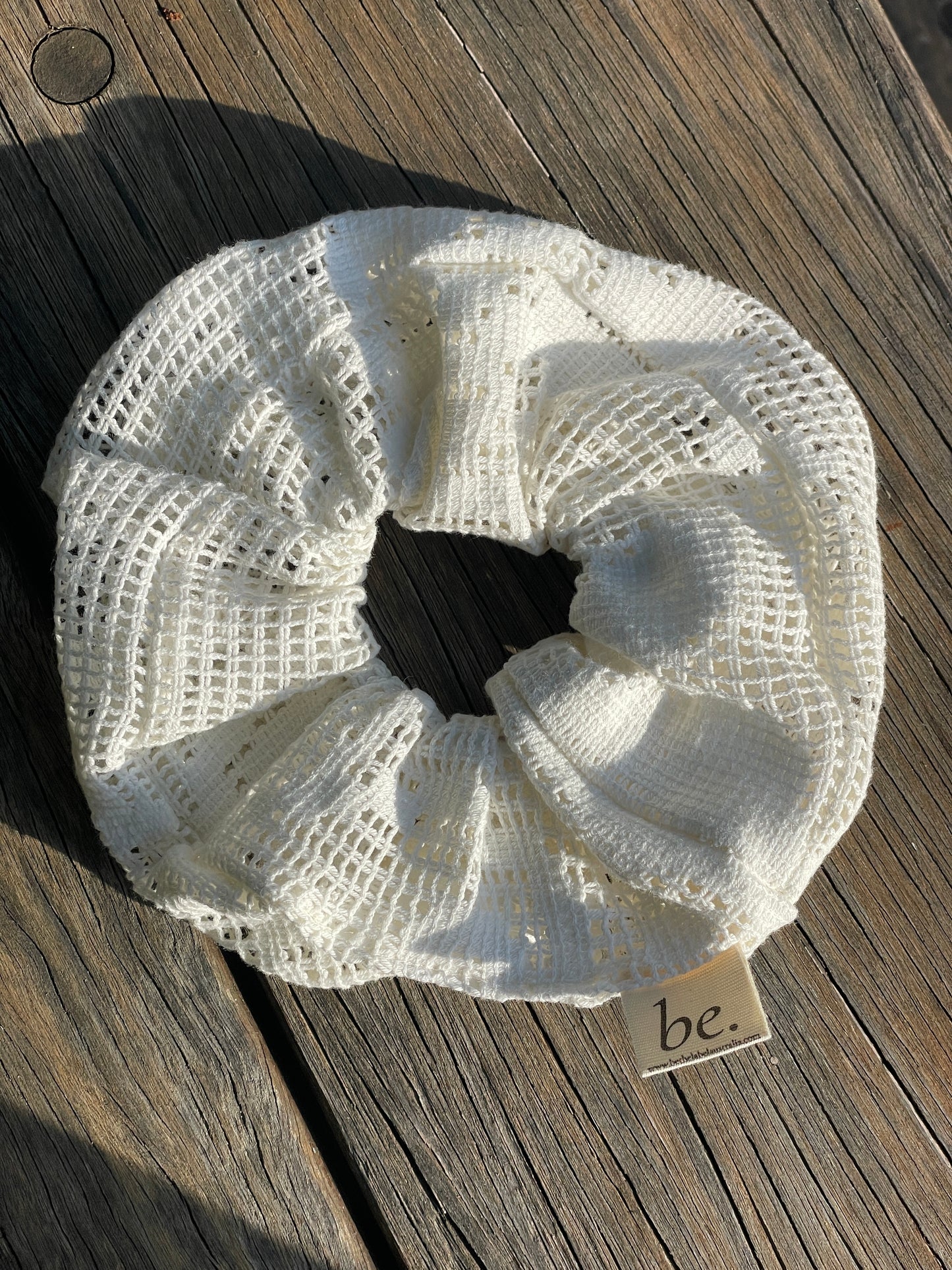 Cotton Lace Classic Scrunchie