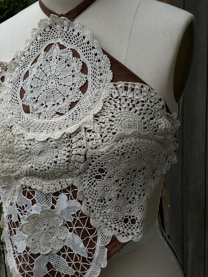 Aimee Top Vintage Doily