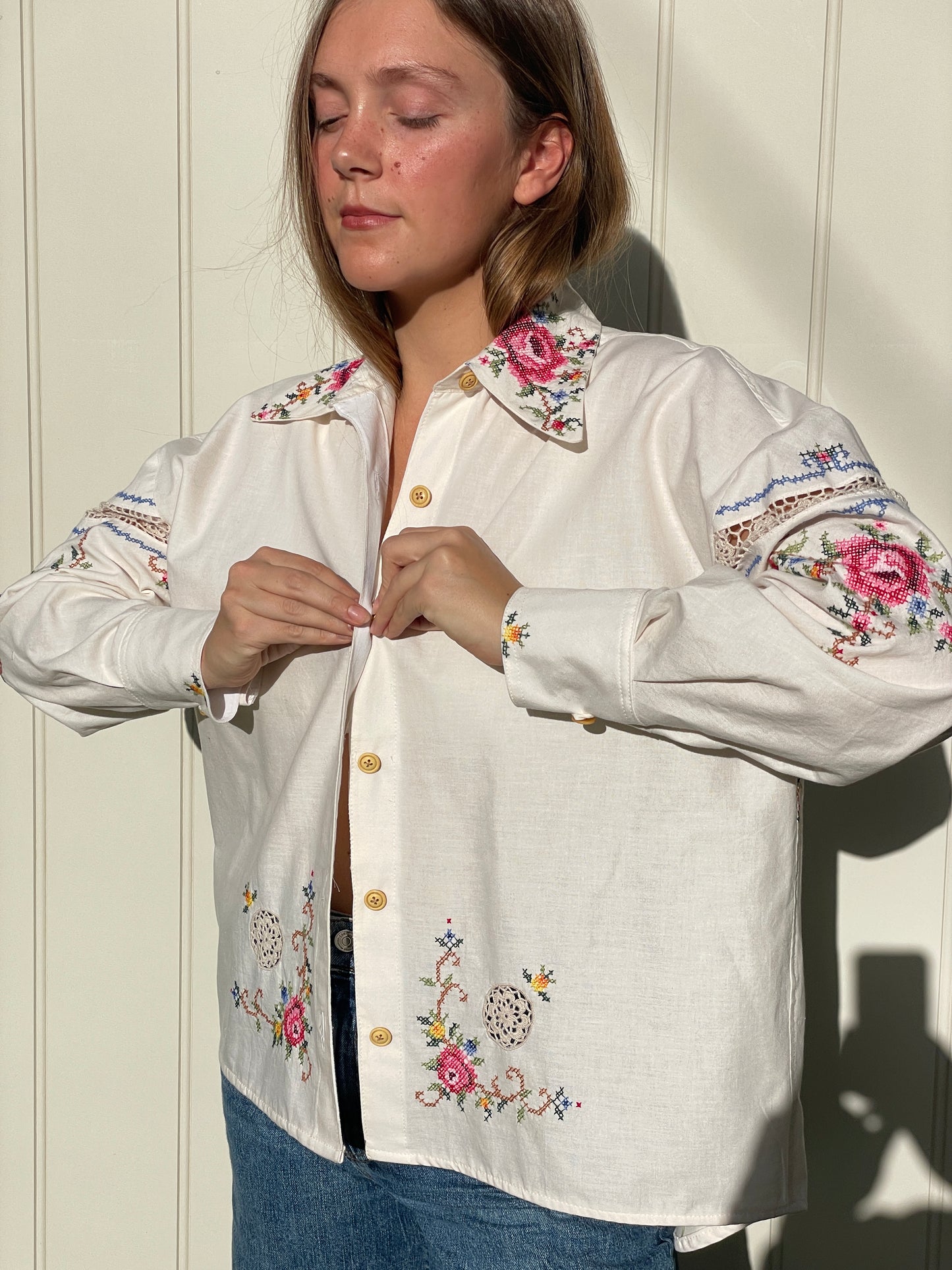 Lenny Vintage Tablecloth Shirt