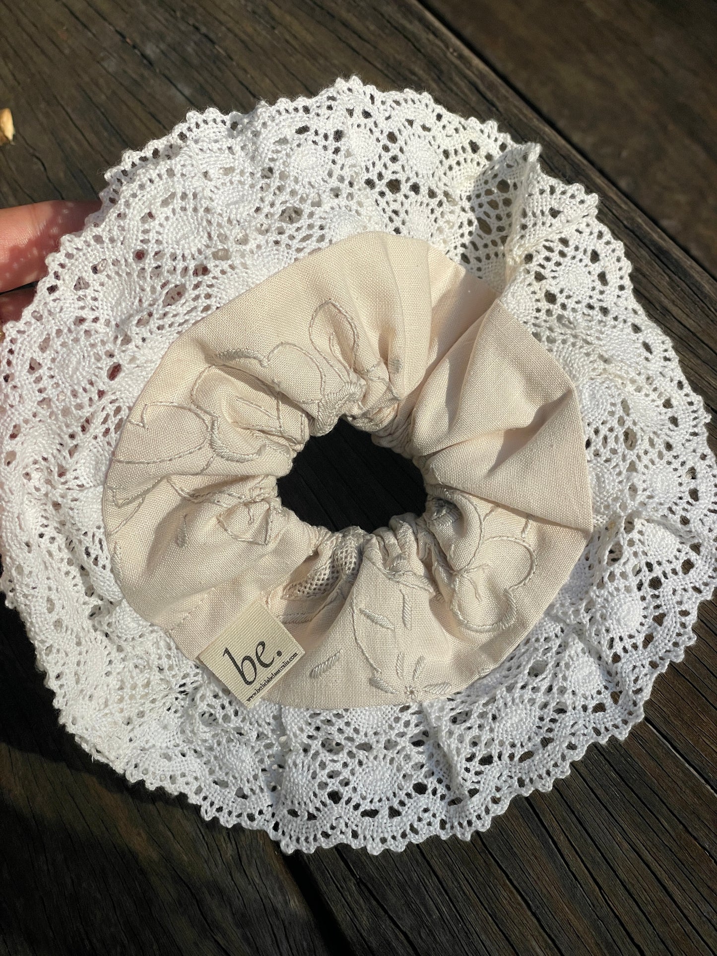 Re-purposed Vintage Giant Scrunchie