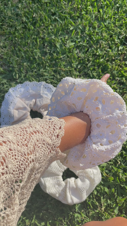 Re-Purposed Crochet Giant Scrunchie